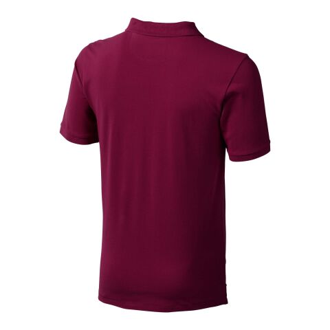 Calgary short sleeve men's polo Burgundy | 3XL