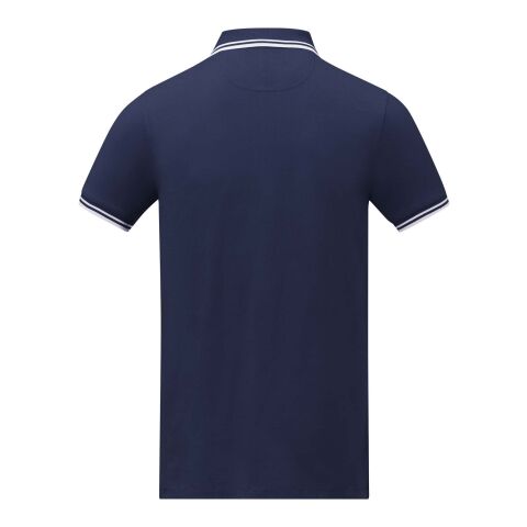 Amarago short sleeve men&#039;s tipping polo Standard | Deep blue | XS | No Branding | not available | not available | not available