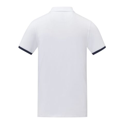 Morgan short sleeve men&#039;s duotone polo Standard | White | XS | No Branding | not available | not available | not available