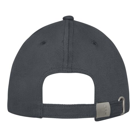 Davis 6 panel cap Storm grey