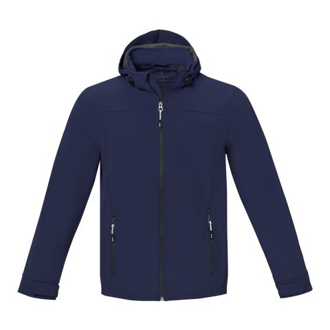 Langley men&#039;s softshell jacket Standard | Deep blue | M | No Branding | not available | not available | not available