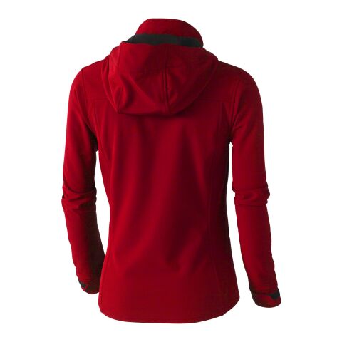Langley women&#039;s softshell jacket Standard | Red | XS | Direct to Film | left chest | 70 mm x 100 mm | 100