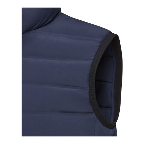 Caltha men&#039;s insulated down bodywarmer Standard | Deep blue | XS | Direct to Film | left chest | 80 mm x 35 mm | 100