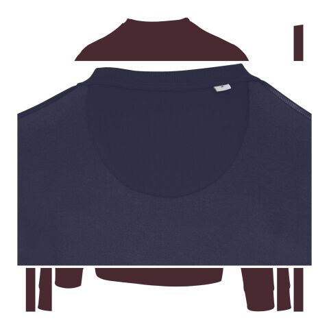 Jasper 280 g/m² unisex OCS organic recycled crewneck sweater Navy | XS