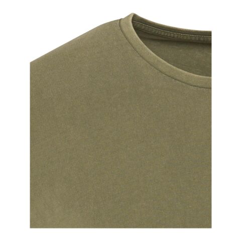 Nanaimo 160 g/m2 short sleeve washed women's t-shirt Standard | Forest Green2 | XXL | No Branding | not available | not available | not available