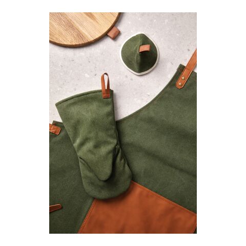VINGA Asado oven mitt green | No Branding | not available | not available