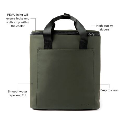 VINGA Baltimore trail cooler backpack green | No Branding | not available | not available