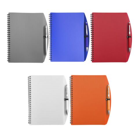 PP notebook with ballpen Solana blue | No Branding | not available | not available