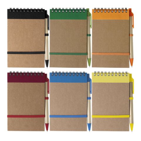 Cardboard notebook Emory yellow | No Branding | not available | not available
