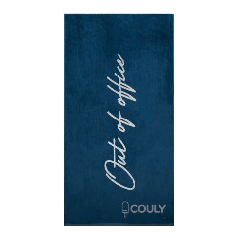 Vinga Lounge chair towel blue-white | No Branding | not available | not available | not available