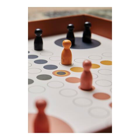 VINGA Ludo coffee table game brown | No Branding | not available | not available