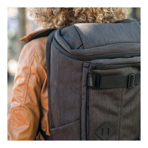 Paso Backpack 20L in rPET. Bottom loops. Fits 17&quot; Laptop Black | No Branding | not available | not available | not available