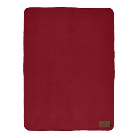 Pollock Blanket rPET 180 gsm dark red | Without Branding