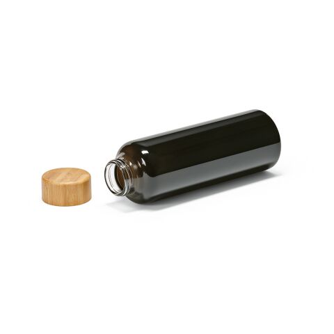 Indus Bottle Borosilicate Glass 510 ml Black | Without Branding