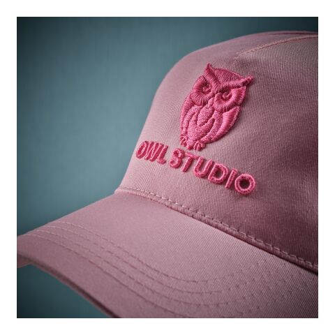 Hendrix Cap rCotton 280gsm. 5 panels and Metal Buckle Closure Pink | No Branding | not available | not available | not available