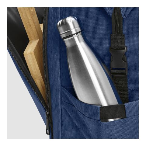 Dublin Cooler 28L rPET. Front pocket and two side pockets Blue | No Branding | not available | not available | not available