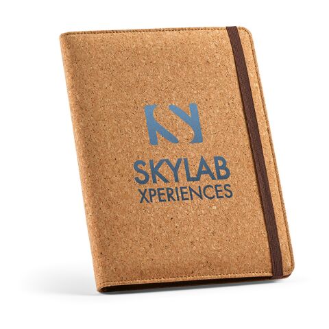 Kafka A5 Folder Cork. 64 FSC sheet notepad and elastic closure Natural | No Branding | not available | not available | not available