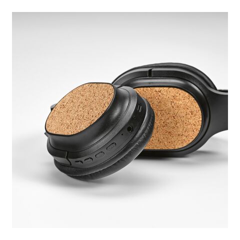 Faraday Headphones rABS and Cork 400mAh. 8h playtime Solid black | No Branding | not available | not available | not available