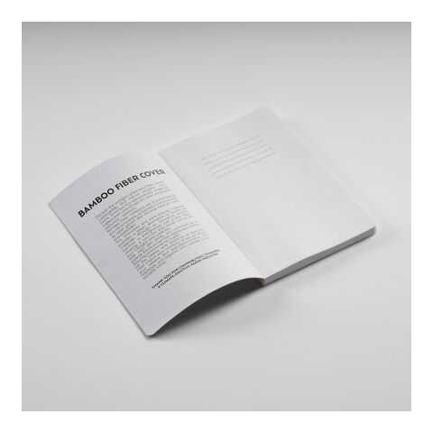 Cervantes A5 Notebook Bamboo Fibre. 70gsm recycled 196 pages Light brown | No Branding | not available | not available | not available