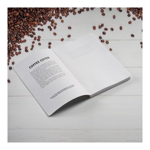 Doyle A5 Notebook Coffee Waste cover. 80gsm recycled 196 pages Light brown | No Branding | not available | not available | not available