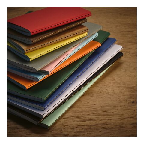 Bronte A6 Notebook Recycled Paper 70 gsm  brown | Without Branding