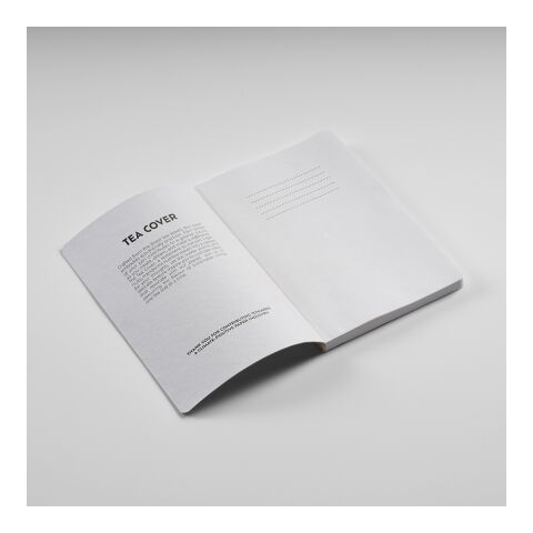 Chekhov A5 Notebook Tea Waste cover. 80gsm recycled 196 pages Pastel white | No Branding | not available | not available | not available