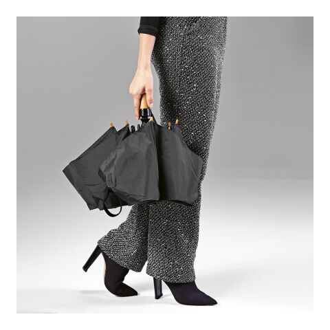 Jackson Umbrella rPET. 27&quot; Foldable. Automatic Opening/Closing Black | No Branding | not available | not available | not available