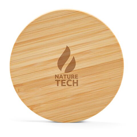 Kepler Wireless Charger Bamboo 15W. USB-C Port Natural | No Branding | not available | not available | not available