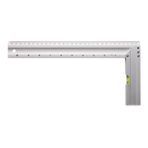 Ruler with level silver | No Branding | not available | not available