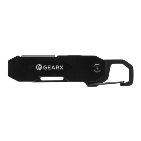 Gear X foldable EDC tool with carabiner and parcel cutter black | No Branding | not available | not available