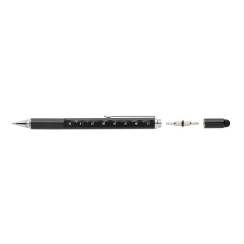 5-in-1 aluminium toolpen black | No Branding | not available | not available