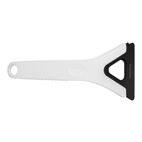 Polard RCS certified recycled plastic 3-in-1 ice scraper white | No Branding | not available | not available