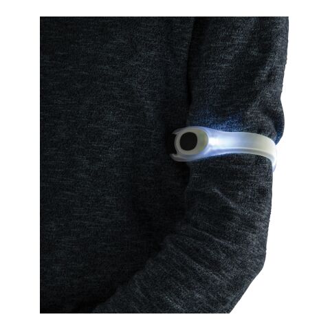 Safety led strap white-black | No Branding | not available | not available