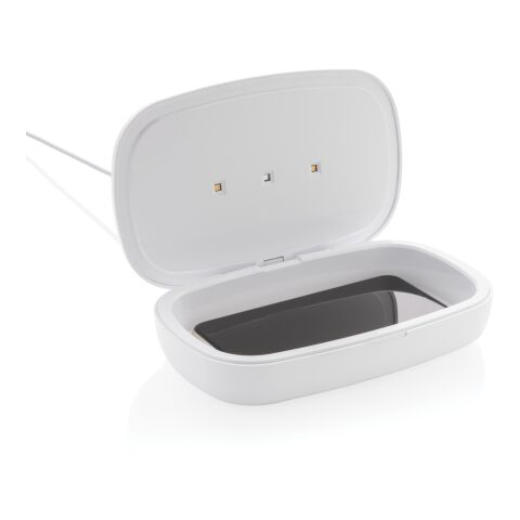 UV-C steriliser box with 5W wireless charger White | No Branding | not available | not available