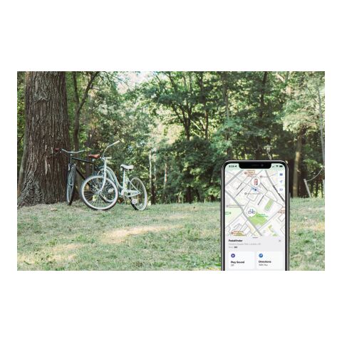 Pedalfinder bike bell with worldwide locating black | No Branding | not available | not available