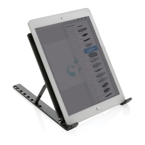Terra RCS recycled aluminum universal laptop/tablet stand grey | No Branding | not available | not available