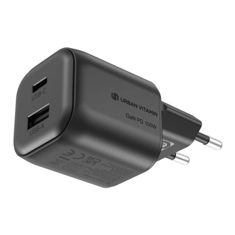 Urban Vitamin Livermore RCS recycled 100W GAN charger black