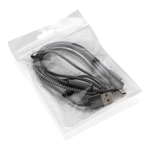 3-in-1 braided cable grey | No Branding | not available | not available