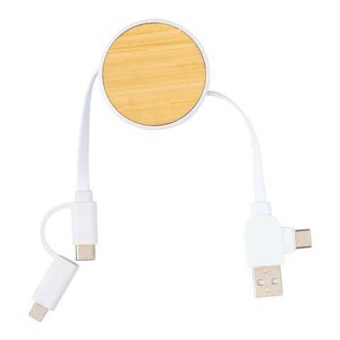 RCS recycled plastic Ontario 6-in-1 retractable cable White | No Branding | not available | not available