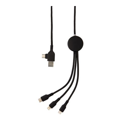 Light up logo 6-in-1 cable black | No Branding | not available | not available