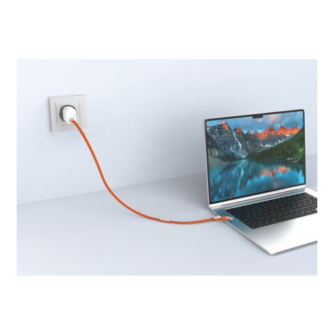 Arc RCS 60W 120 cm 2-in-1 fast charging cable orange