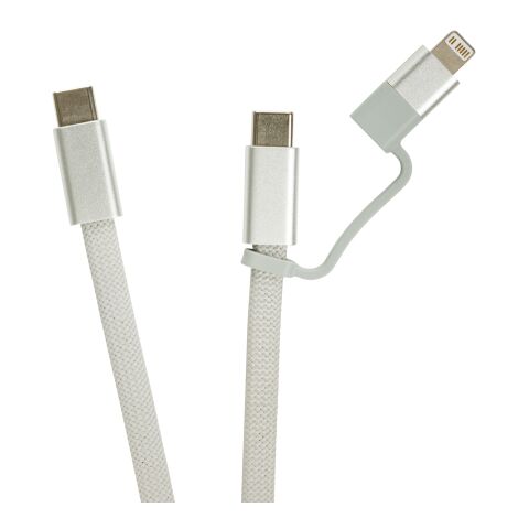 Arc RCS recycled Ultra-thin 60W 2 in 1 magnetic cable grey | No Branding | not available | not available