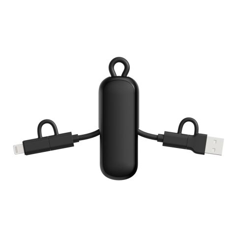Urban Vitamin Dublin 100W 4 -in-1 keychain cable black