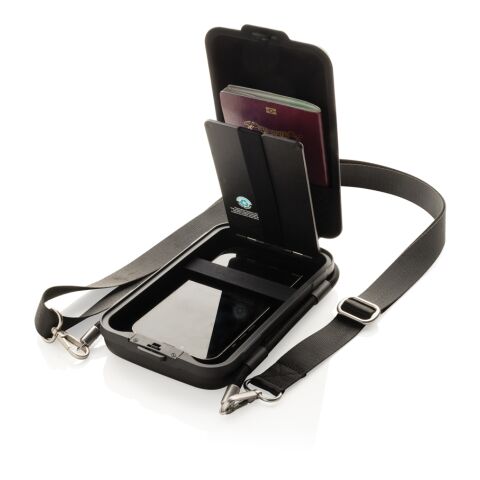 Swiss Peak OSLO RCS Hardshell mobile protection travel pouch black