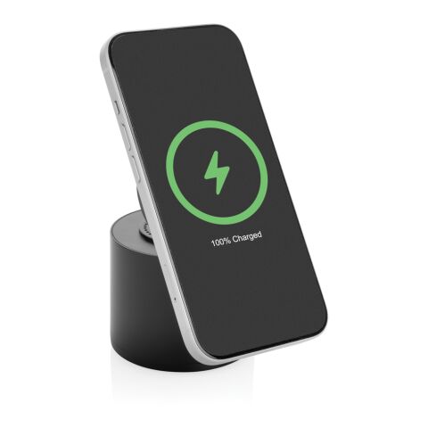 Magpulse RCS recycled plastic 3W speaker w/magnetic holder black | No Branding | not available | not available