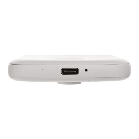 MagBoost RCS recycled plastic 5000 mah magnetic powerbank white | No Branding | not available | not available