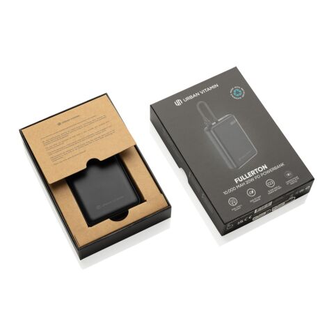 Urban Vitamin Fullerton RCS recycled 10,000 20W PD powerbank black | No Branding | not available | not available