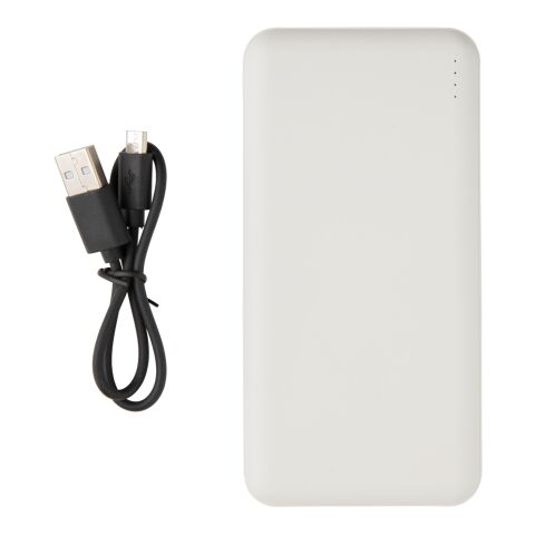 High Density 10.000 mAh Pocket Powerbank White | No Branding | not available | not available
