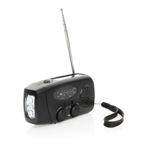 RescueWave RCS recycled plastic emergency radio black | No Branding | not available | not available