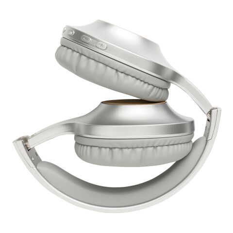 Dakota Bamboo wireless headphone grey-grey | No Branding | not available | not available